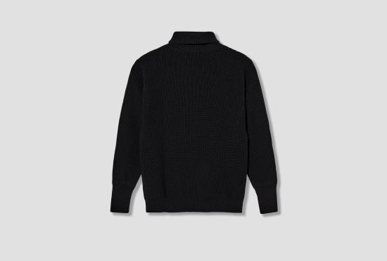 26FW 안데르센 안데르센 터틀넥 세일러  - 7게이지 / 시그니처 얀 블랙 - ANDERSEN-ANDERSEN