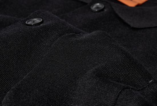 26FW 안데르센 안데르센 가디건 작업 재킷 - 12게이지 / 시그니처 얀 블랙 - ANDERSEN-ANDERSEN