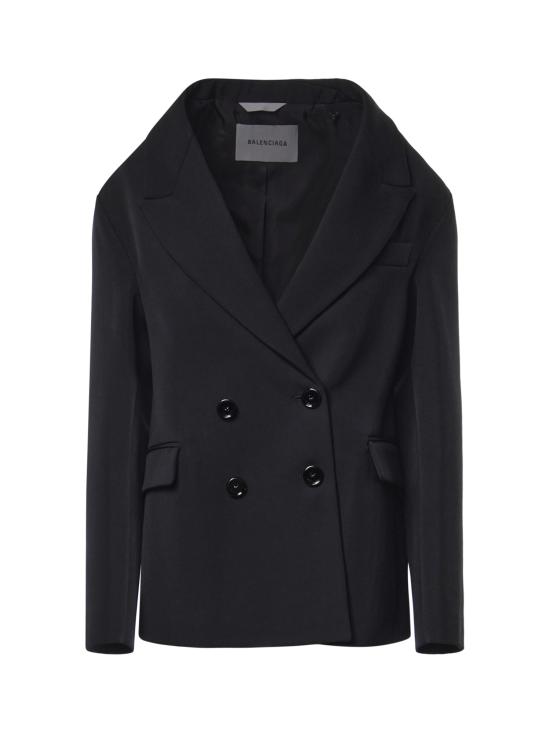26FW 발렌시아가 수트 자켓 A009M7 TSU221000 BLACK