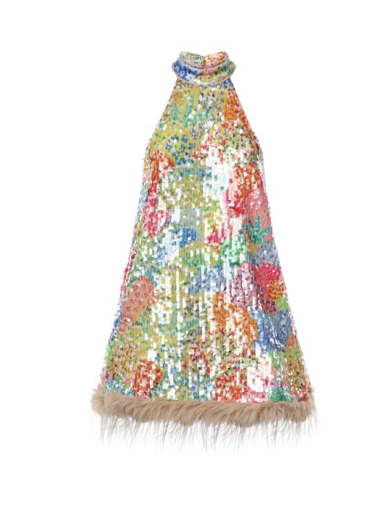 26FW 세실리아 반센 숏 원피스 AW26CBD15 MULTICOLOR
