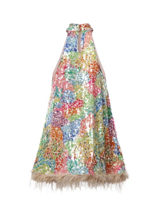 26FW 세실리아 반센 숏 원피스 AW26CBD15 MULTICOLOR - CECILIE BAHNSEN