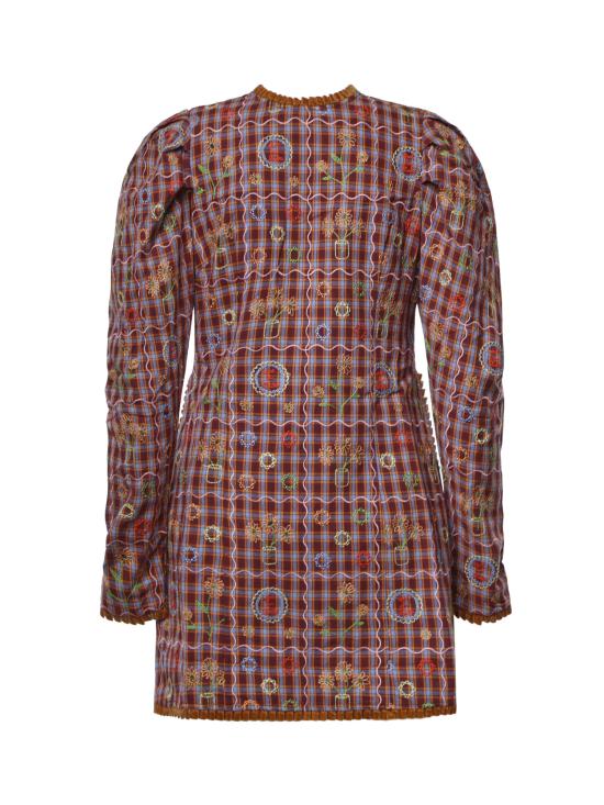 26FW 세실리아 반센 숏 원피스 AW26CBD22B MULTICOLOR - CECILIE BAHNSEN
