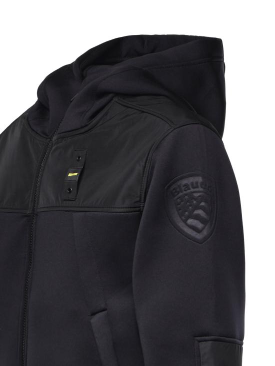 26FW 블라우어 긴팔 티셔츠 26WBLUF02398 007707999 BLACK - BLAUER