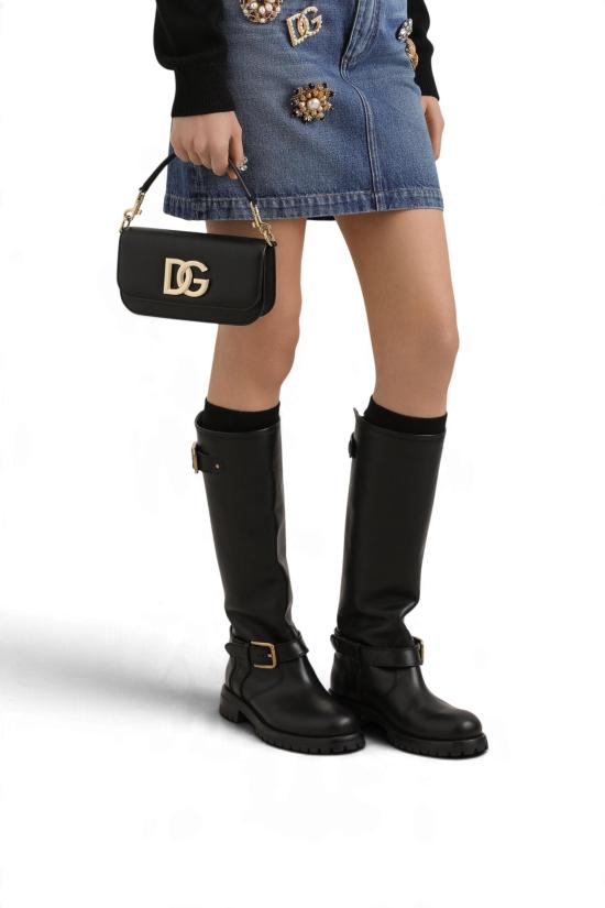 26FW 돌체앤가바나 카프스킨 3.5 크로스바디백 BB7603AW576 80999 NERO - DOLCE & GABBANA