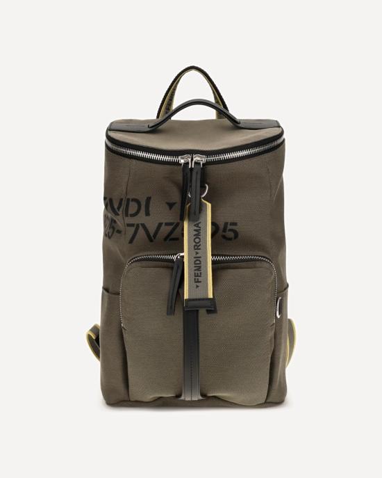 26FW 펜디 백팩 7VZ095B12V F0ZPQ VERDE MILITARE NERO