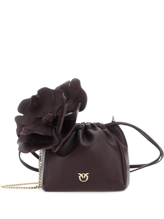 26FW 핑코 가방 107678 A0F2W34Y BURGUNDY GOLD
