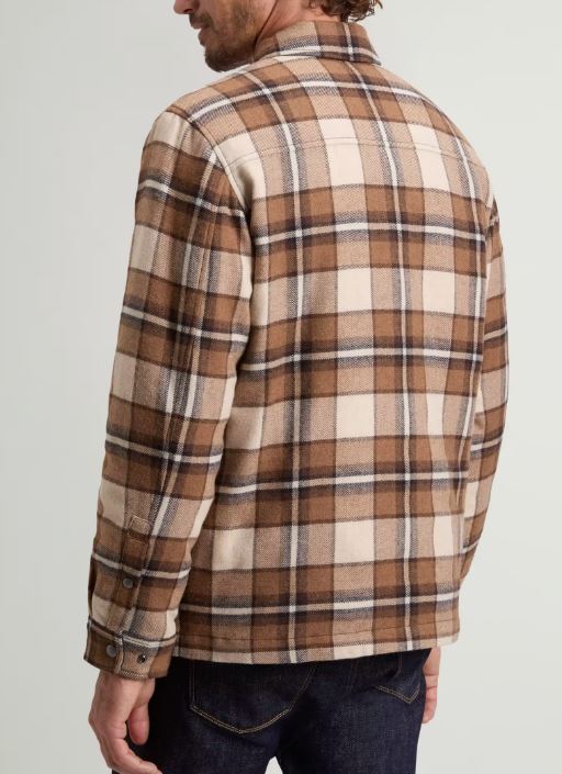 26FW 울리치 수트 자켓 CFWOOS2018MB UT30467449 DARK CAMEL CHECK - WOOLRICH