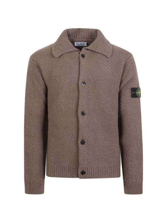 26FW 스톤 아일랜드 가디건 L2S155100056 S02A3V0M7C UMBER MELANGE - STONE ISLAND