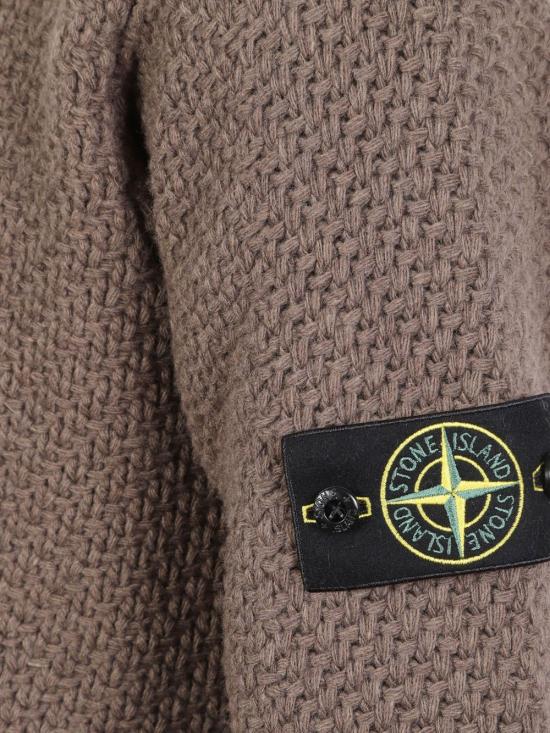 26FW 스톤 아일랜드 가디건 L2S155100056 S02A3V0M7C UMBER MELANGE - STONE ISLAND