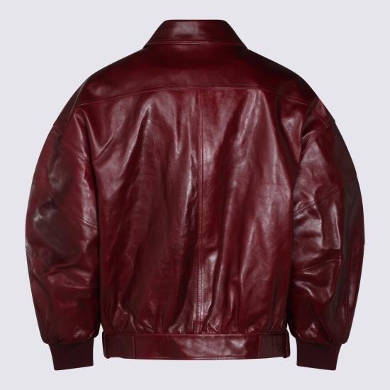 26FW 윌리 차바리아 가죽 자켓 MWLJK020 051N045 BORDEAUX - WILLY CHAVARRIA