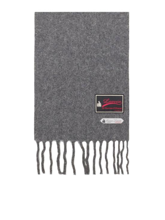26FW 랑방 머플러/스카프 AW SAPSC5 WSET A26 177 CHARCOAL