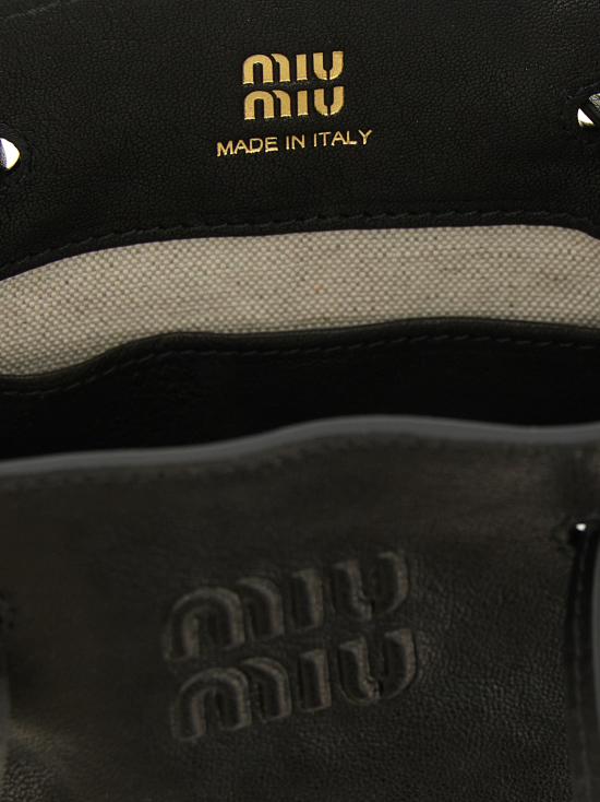 26FW 미우미우 크로스백 5NF460AEFXF0002 Black - MIU MIU