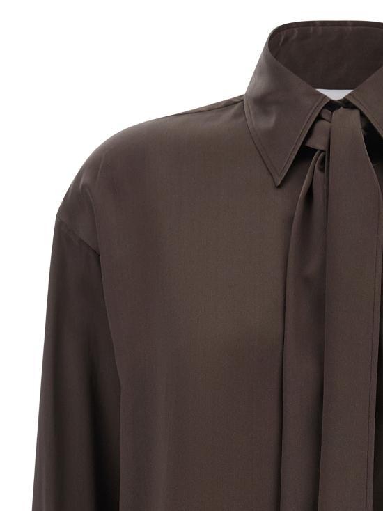 26FW MISENITHE 숏 원피스 SE06022515 Brown - MISENITHE