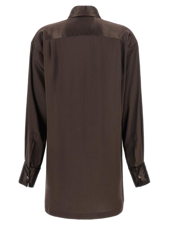 26FW MISENITHE 숏 원피스 SE06022515 Brown - MISENITHE