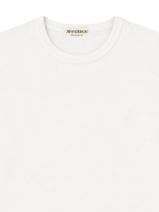 26FW JW앤더슨 민소매 티셔츠 JT0375 PG1937001 WHITE - JW ANDERSON