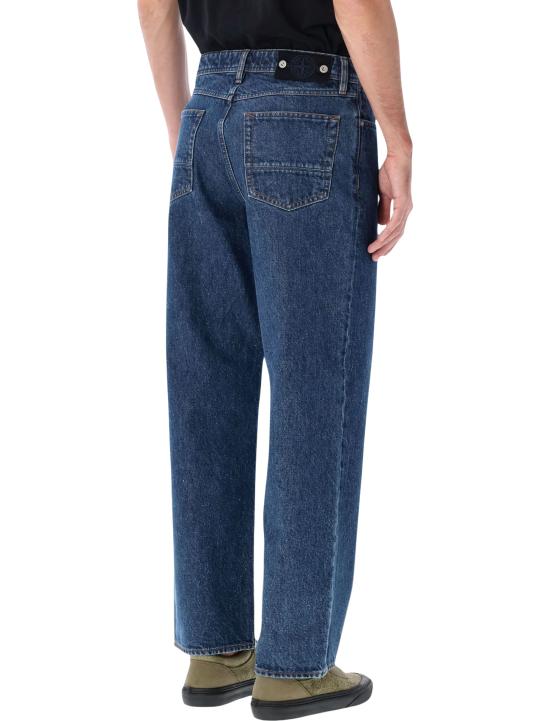 26FW 스톤 아일랜드 라이트 불 데님-TC 루즈핏 파이브 포켓 진 S14J100006S0J34 VJ202 MED BLUE WASH - STONE ISLAND