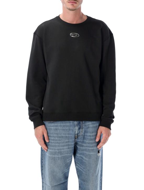 26FW 디젤 S-NORM 스웻셔츠 A204460BKBW 900 NERO