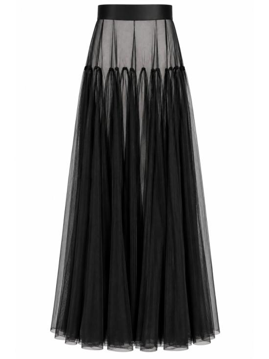 26FW 더로랑 숏 스커트 THE26SSSK 011 BLACK