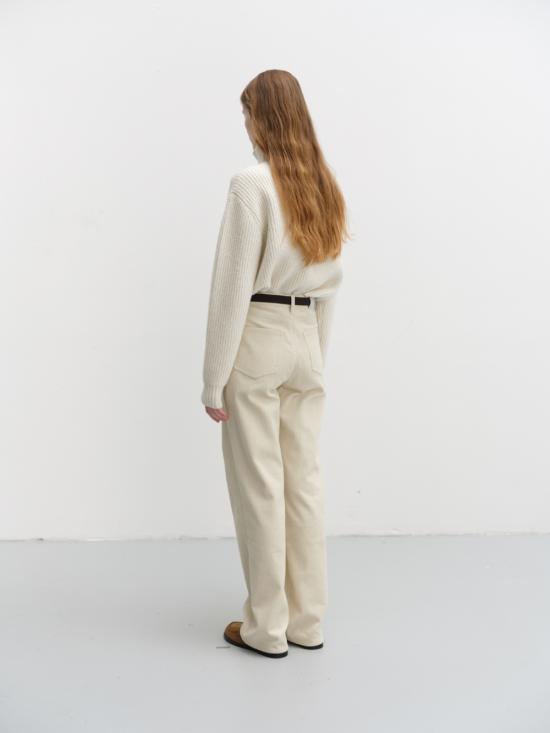 26FW 던스트 가디건 UDSW6D122 CR WHITE - DUNST