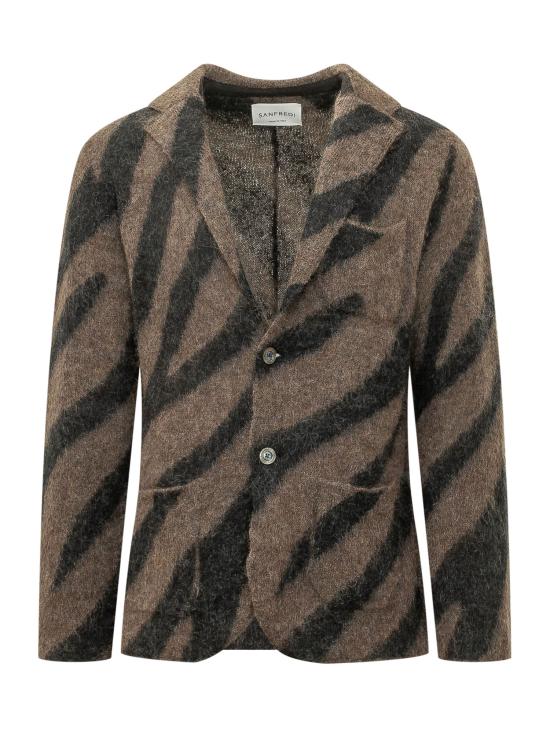 26FW SANFREDI 수트 자켓 IH1109 MARRONENERO MARRONE NERO
