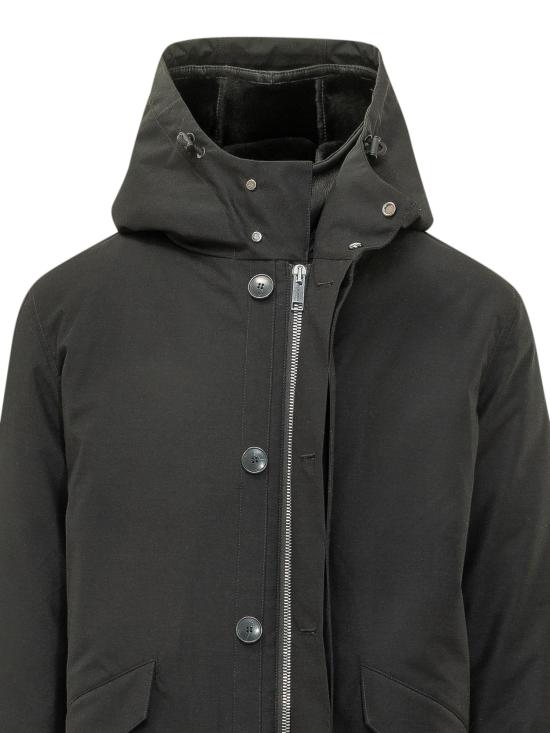 26FW 이브살로몬 패딩 27W27WHV02678U12W C99 NOIR - YVES SALOMON