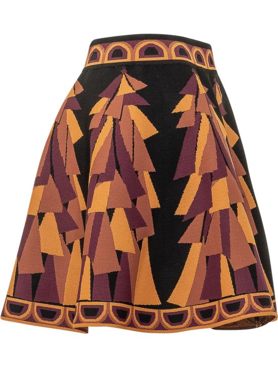 26FW 푸찌 스커트 6UKV126U967 075 BORDEAUX GOLD - PUCCI