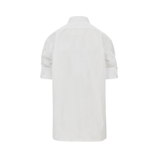 26FW 마르지엘라 코튼 숏슬리브 셔츠 S51DR0006S43001 White - MAISON MARGIELA