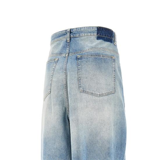 26FW 마르지엘라 랩 데님 진 랩 데님 진 S50LA0249M30034 Blue - MAISON MARGIELA