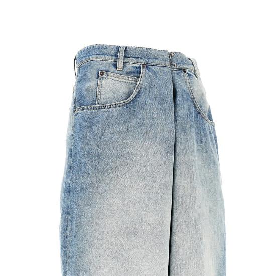 26FW 마르지엘라 랩 데님 진 랩 데님 진 S50LA0249M30034 Blue - MAISON MARGIELA