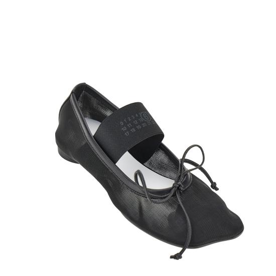 26FW MM6 메종마르지엘라 플랫 슈즈 S59WZ0101P7138 Black - MM6 MAISON MARGIELA
