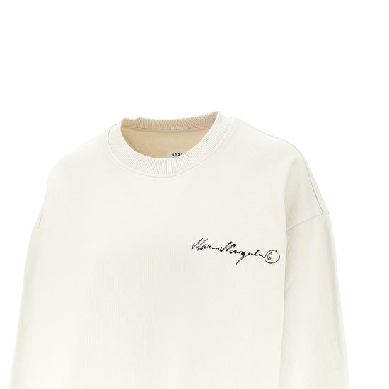 26FW MM6 메종마르지엘라 긴팔 티셔츠 S52GU0260M25025 Beige - MM6 MAISON MARGIELA