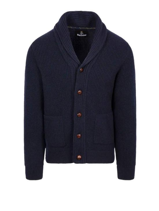 26FW 바버 가디건 MKN1761 MKNNY91 NAVY