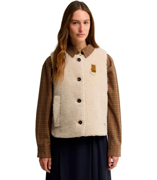 26FW 바버 베스트 LGI0228 CR11 8 White - BARBOUR