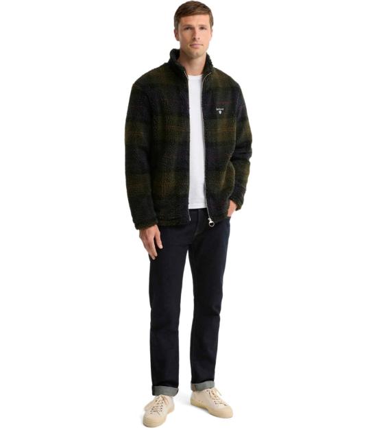 26FW 바버 긴팔 티셔츠 MFL0187 TN43 S Green - BARBOUR