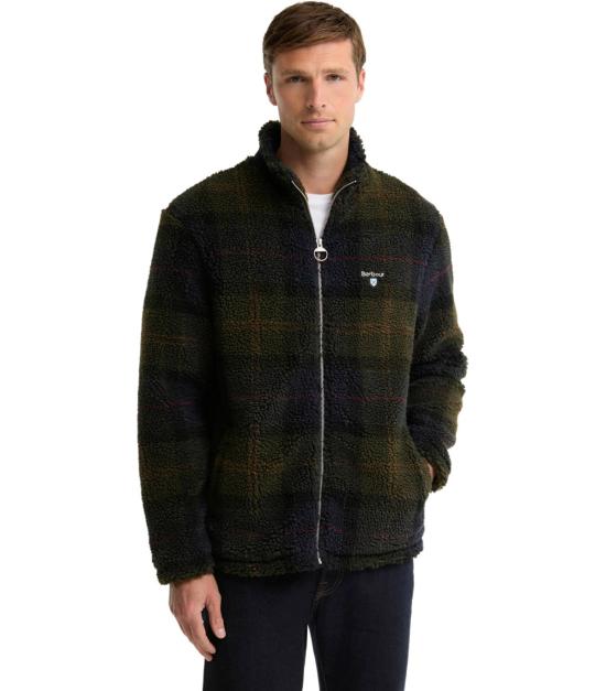26FW 바버 긴팔 티셔츠 MFL0187 TN43 S Green - BARBOUR