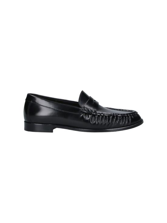 26FW 포에베 로퍼 WDO27 ABRASIVATO NERO PR817 BLACK