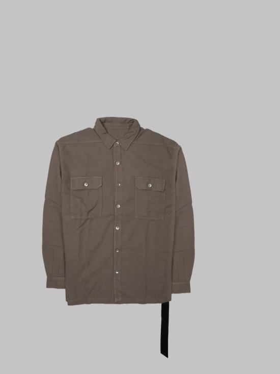 26FW 다크쉐도우 긴팔 셔츠 DU02F6297 CFL34 BROWN