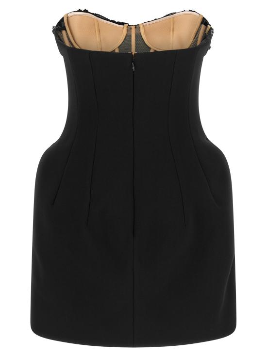 26FW 엘리자베타프랜치 숏 원피스 AB01668E2110 Black - ELISABETTA FRANCHI