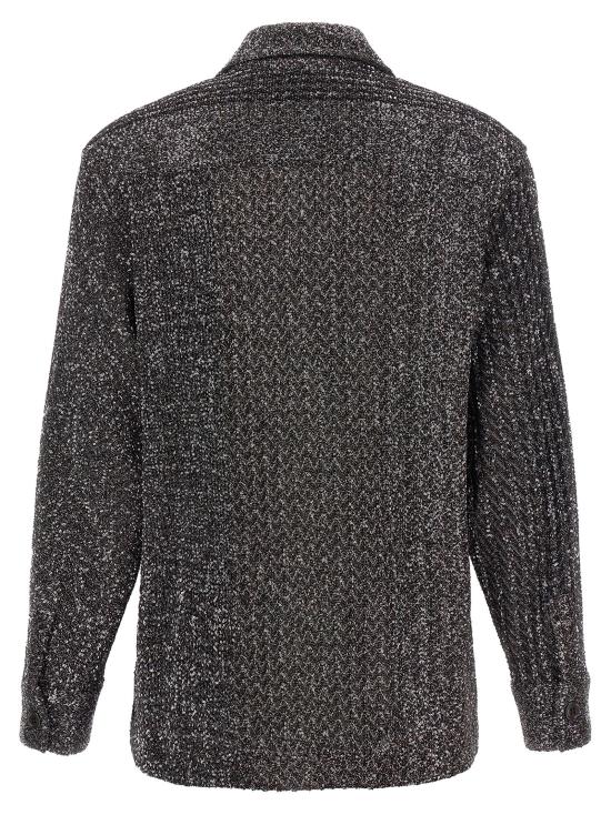 26FW 미소니 블라우스 DS26WJ0VBC006RS91TP Gray - MISSONI