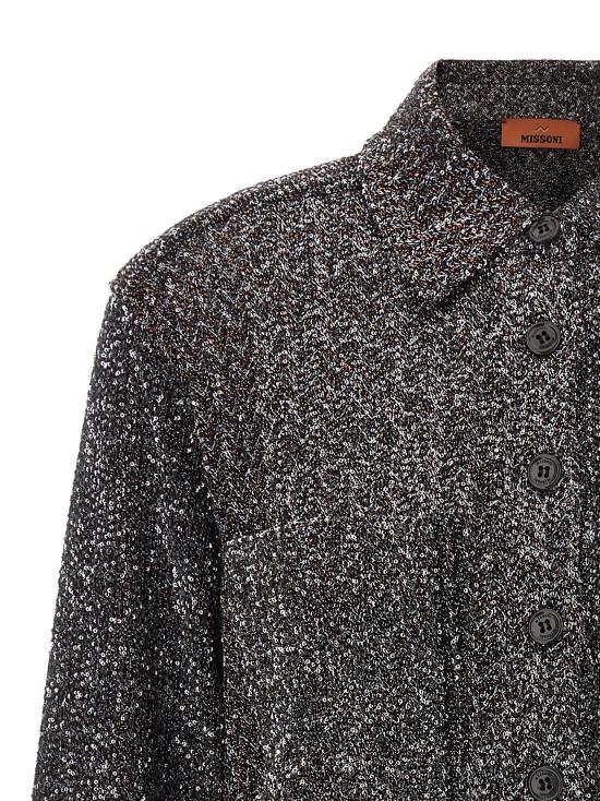 26FW 미소니 블라우스 DS26WJ0VBC006RS91TP Gray - MISSONI