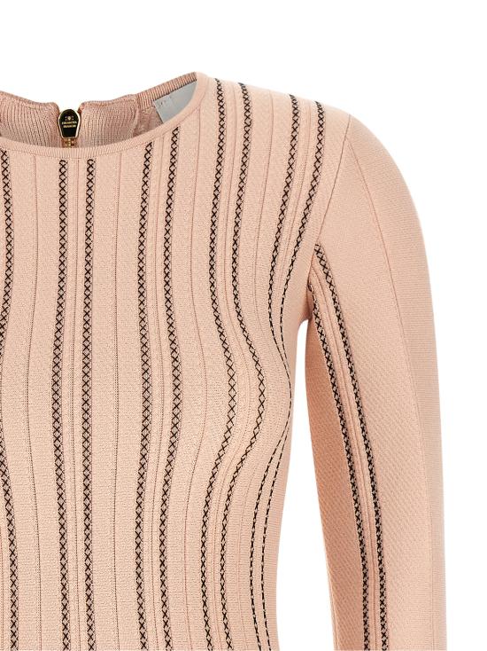 26FW 엘리자베타프랜치 숏 원피스 AM39Q67E2EM3 Pink - ELISABETTA FRANCHI