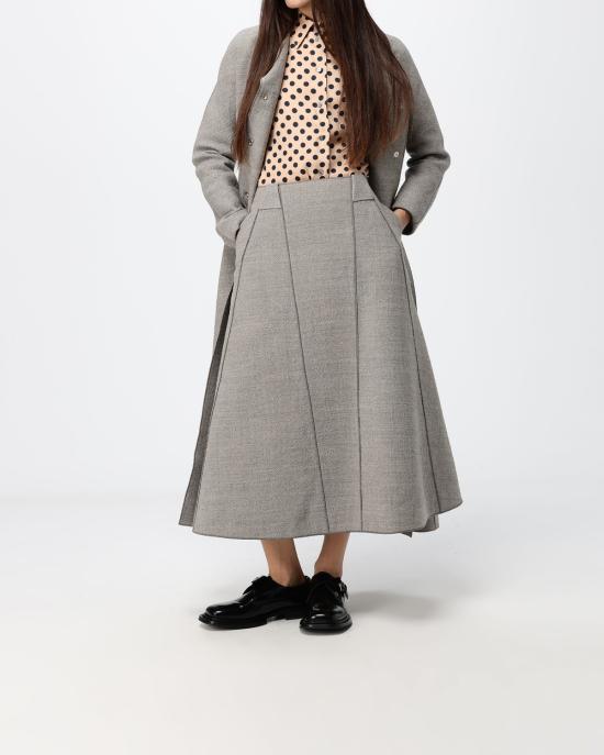26FW 모스키노 미디 스커트 0118 5415 0502 GRIGIO - MOSCHINO