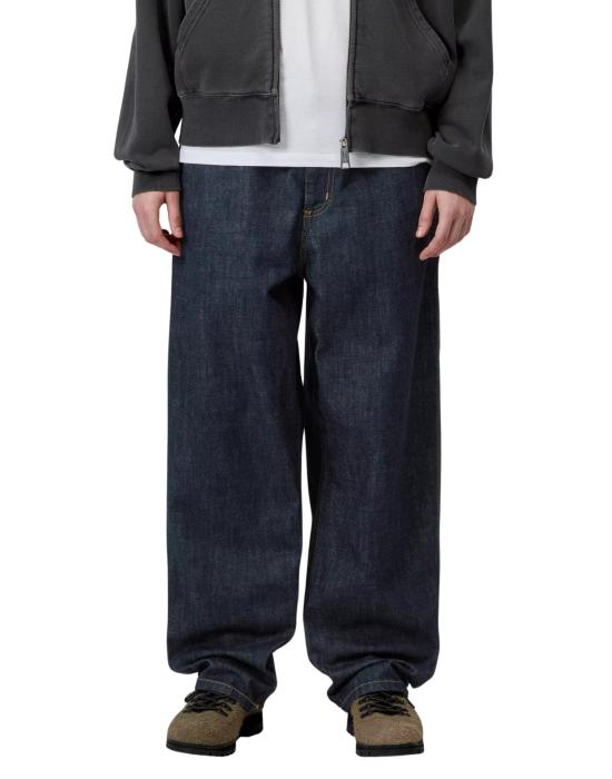 26FW 칼하트 WIP 브랜돈 싱글 니 팬츠 I034225 0102 BLUE RINSED DOM - CARHARTT WIP