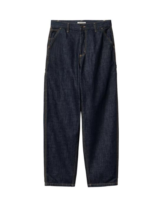 26FW 칼하트 WIP 브랜돈 싱글 니 팬츠 I034225 0102 BLUE RINSED DOM