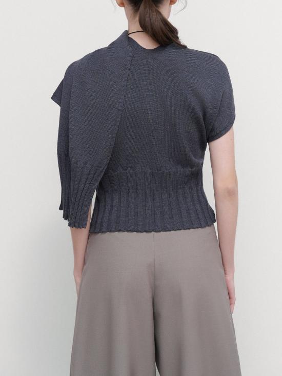 26FW 리트코브스카 긴팔 티셔츠 SV03 1FW26 27GREY Gray - LITKOVSKA