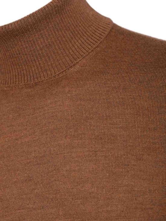26FW 페이 터틀넥 NMMC1532440CQTS003 BROWN - FAY