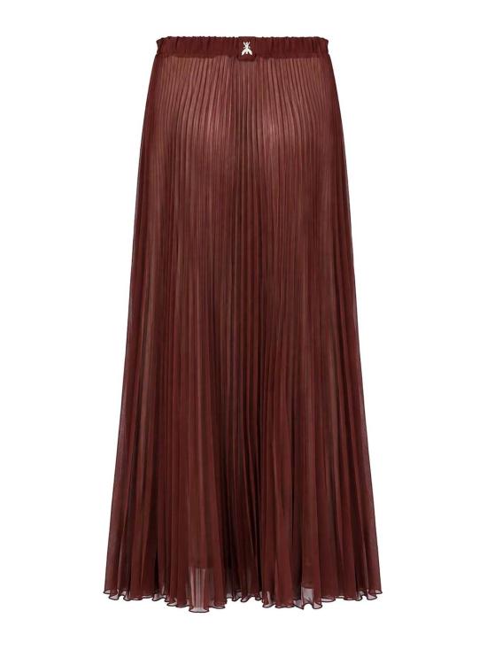 26FW 파트리지아페페 미디 스커트 26251160326E15 BROWN - PATRIZIA PEPE