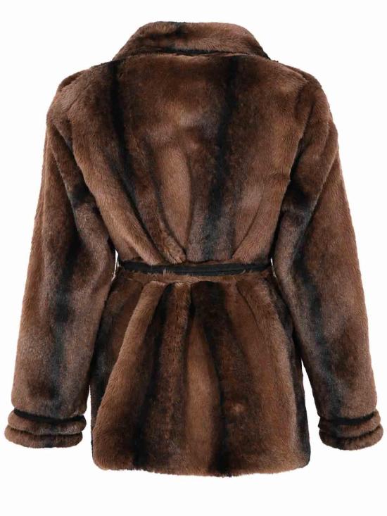 26FW 아모사 무스탕 AW26WPE55UV LIGHT BROWN - AMOSA
