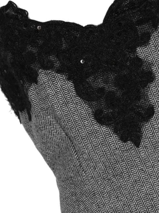 26FW 클립스 미디 스커트 L006428400001 BLACK - CLIPS
