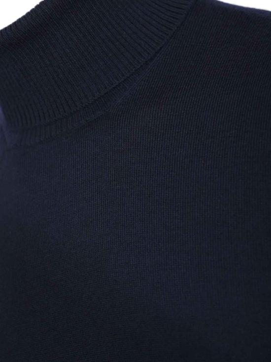 26FW 페이 터틀넥 NMMC1532440CQTU807 DARK BLUE - FAY